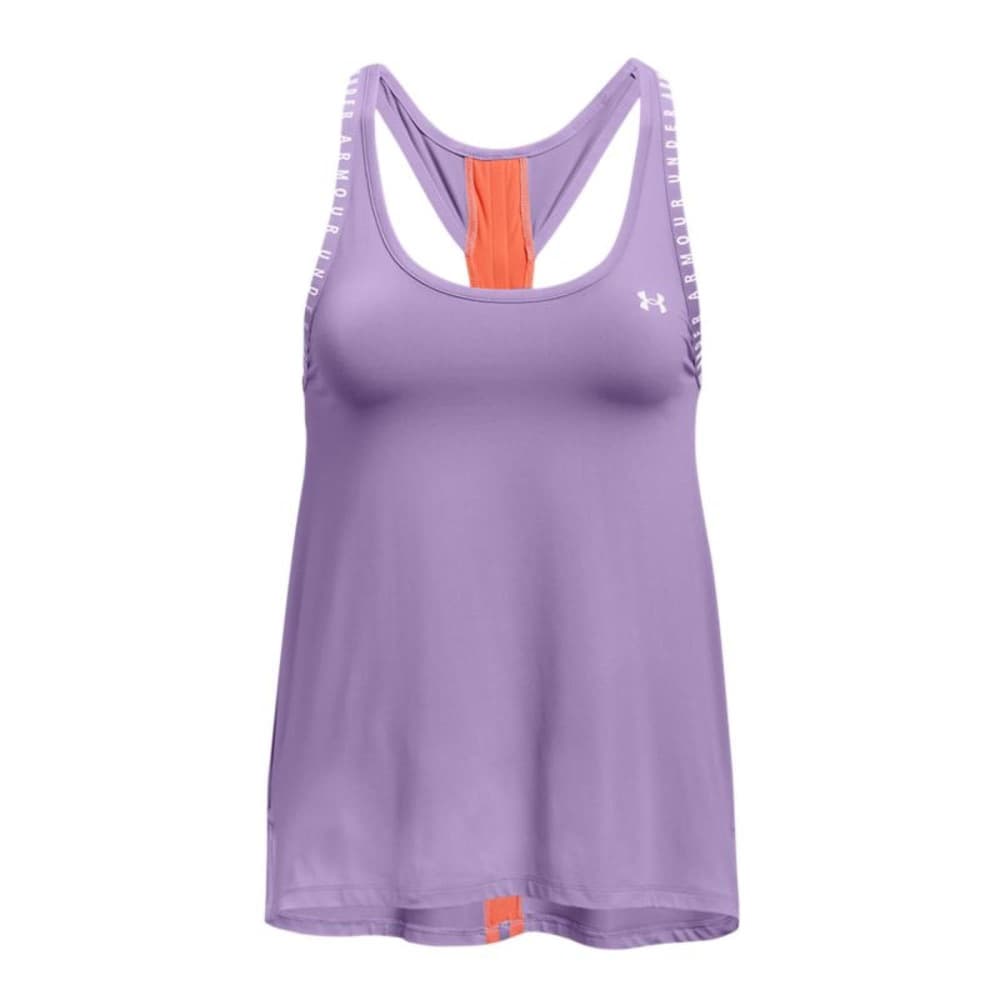 Knockout Tank Wmn Octane/Electric Tangerine/White, view: 0