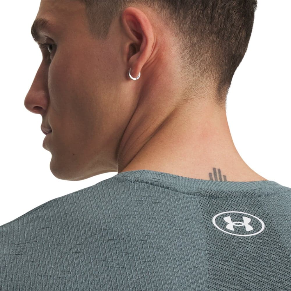 Vanish Seamleshort Short Sleeve Jasper Blue, view: 2