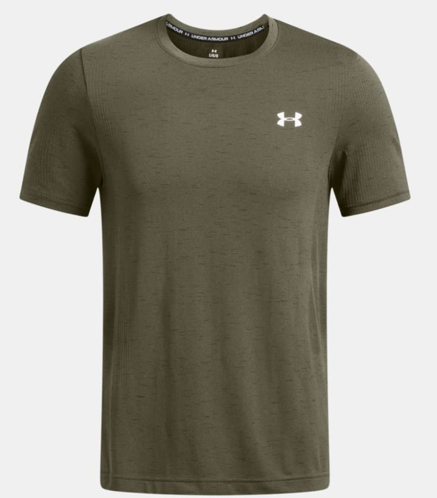 Vanish Seamleshort Short Sleeve Marine Od Green, view: 2