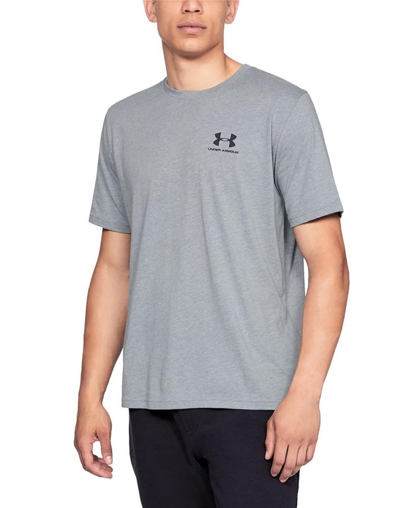 UA Sportstyle LC SS Light Heather/Black, view: 0