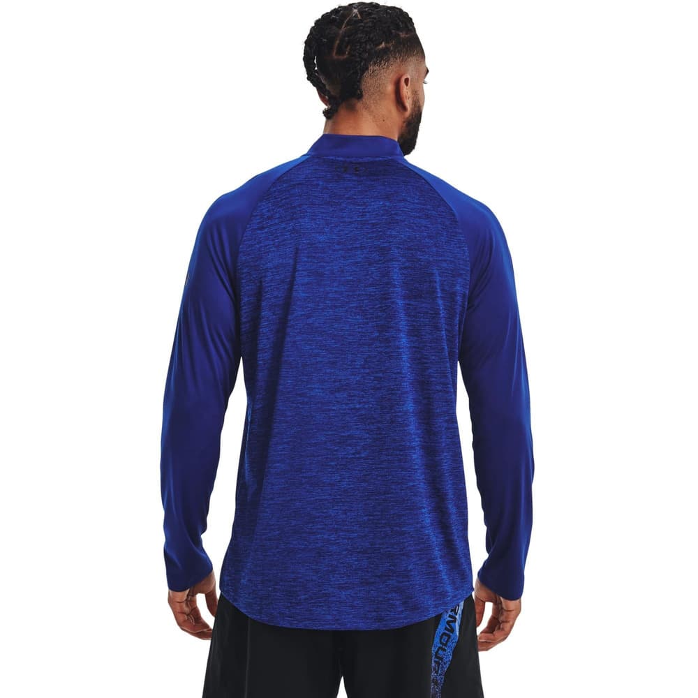 Tech 2.0 Novelty 1/4 Zip Bauhaus Blue/Black, view: 1