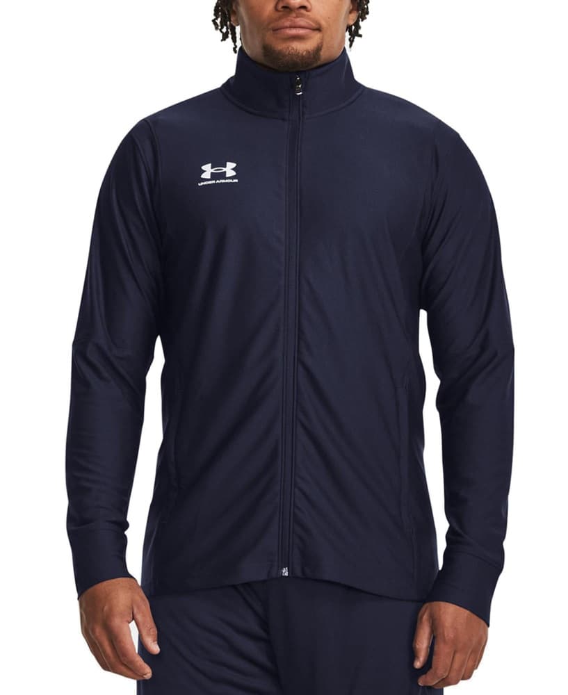 UA M's Ch. Track Jacket Midnight Navy, view: 1