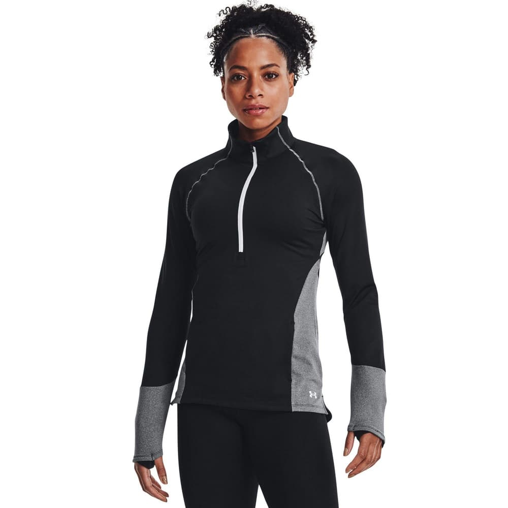 ColdGear 1/2 Zip Wmn Black, view: 3