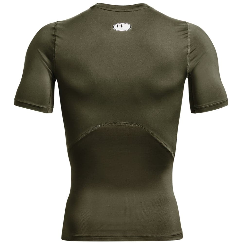 UA HG Armour Comp SS Marine Od Green, view: 1