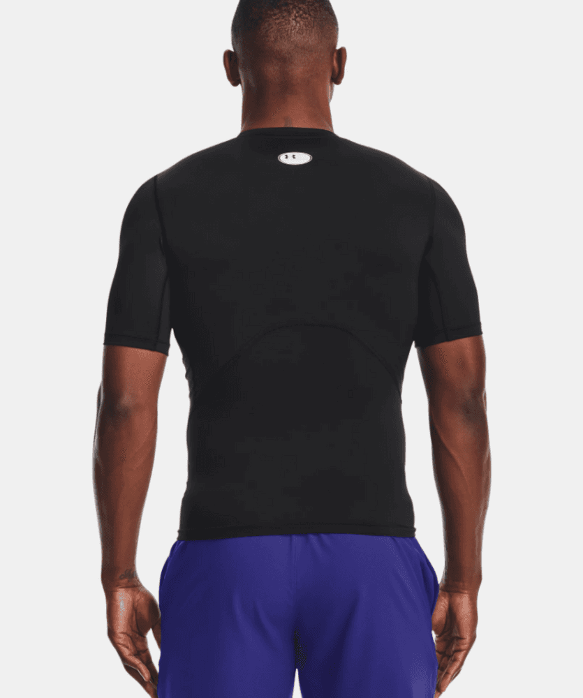UA HG Armour Comp SS Black, view: 1