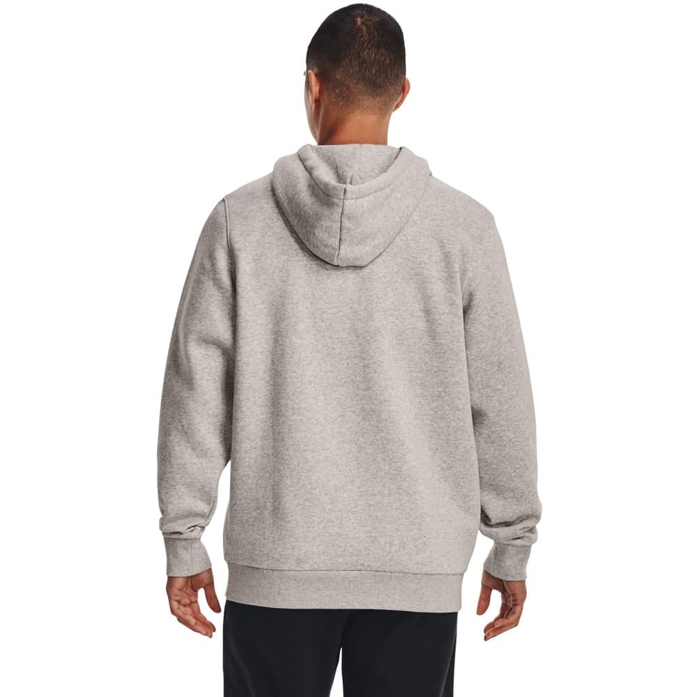 Essential Fleece Hoodie Ghost Gray Medium Heather/White, view: 1