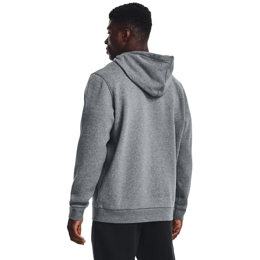 Essential Fleece Hoodie Pitch Gray Medium Heather/White, view: 1