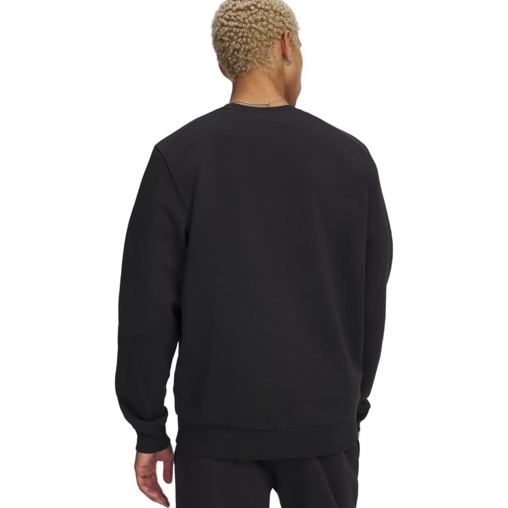 Essential Fleece Crew Black/White, view: 3