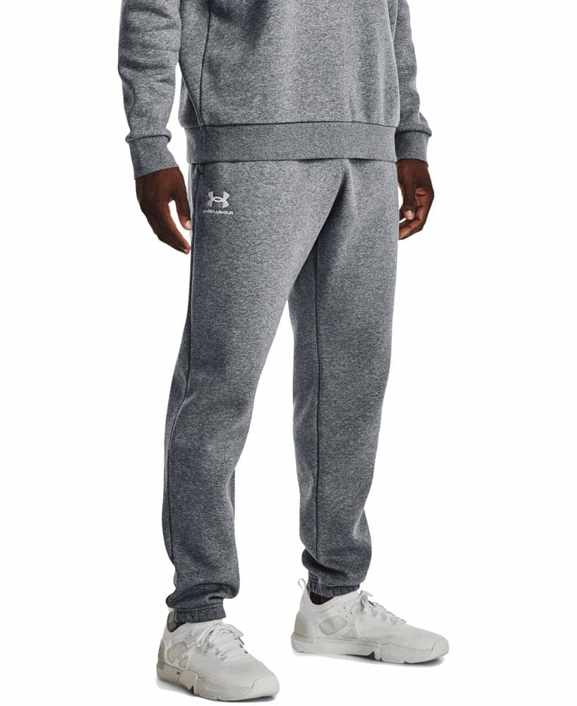 Essential Fleece Jogger Pitch Gray Medium Heather/White, view: 1