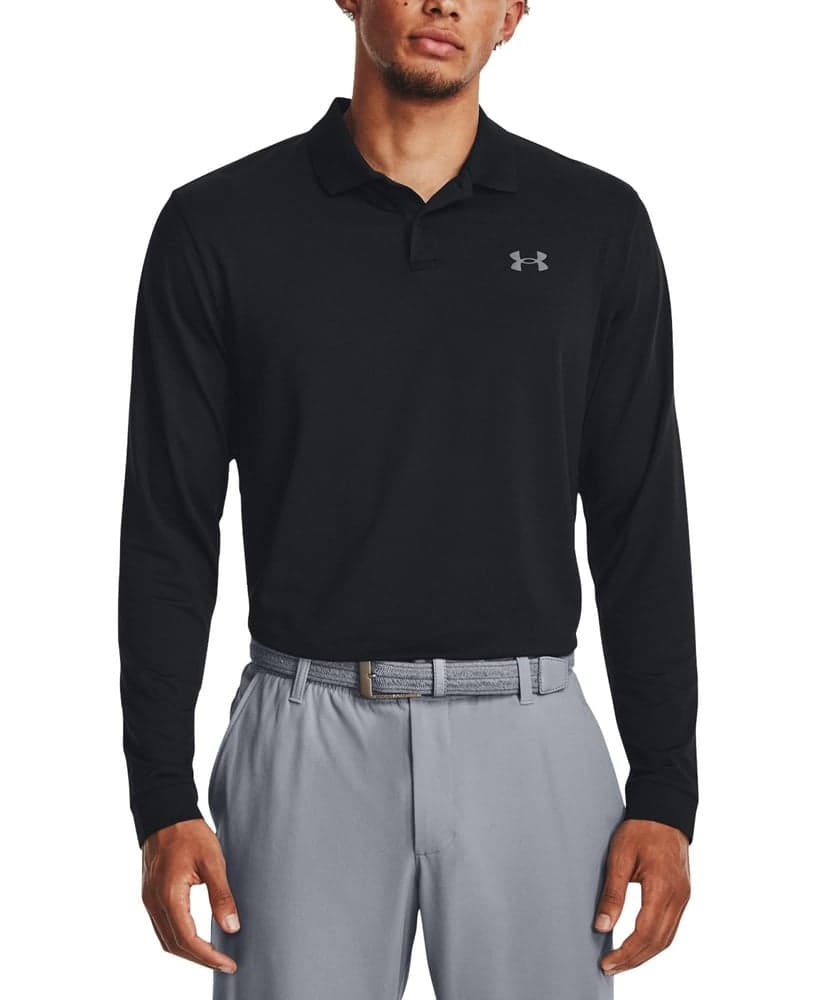 UA Performance 3,0 LS Polo Black, view: 0