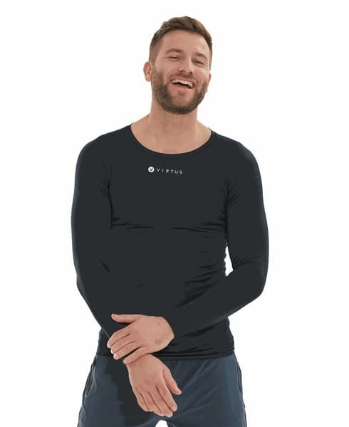 Bonder M L/S Baselayer Black, view: 0