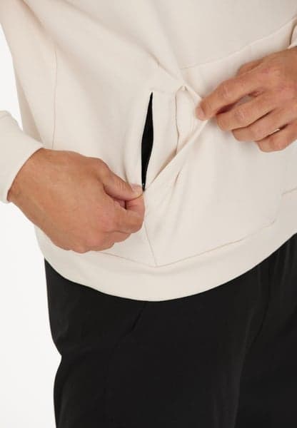 Duvall M Power Stretch Logo Hoody Moonbeam, view: 4