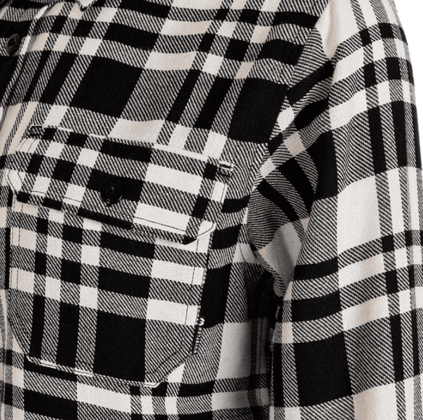 Flannel M Checked Black, view: 2