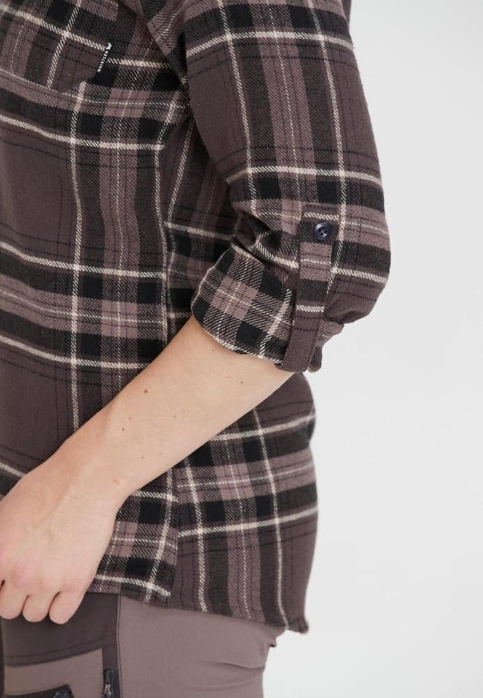 Jamba W Flannel Shale Mud, view: 4