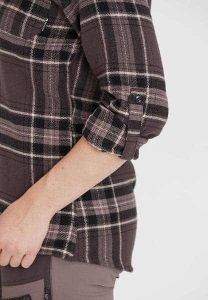 Jamba W Flannel Shale Mud, view: 4