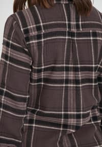 Jamba W Flannel Shale Mud - view: 3