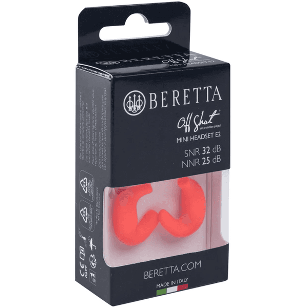 Mini Headset E2 Orange Fluo, view: 1