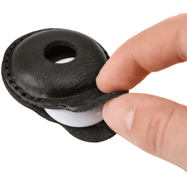 AirTag-holder Viborg Leather Black, view: 2