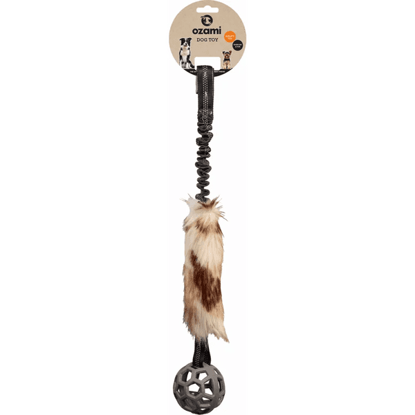 Play-n-Tug Faux Fur with Ball 65 cm, view: 0