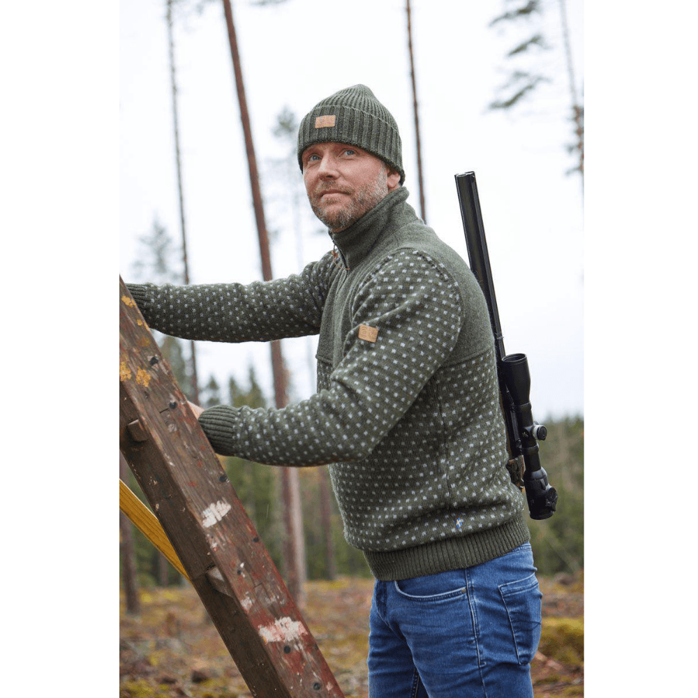 Sverre Half Zip Grey, view: 3