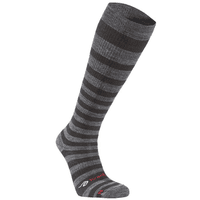 M's Wool Sock Compression Stripe Black - view: 0