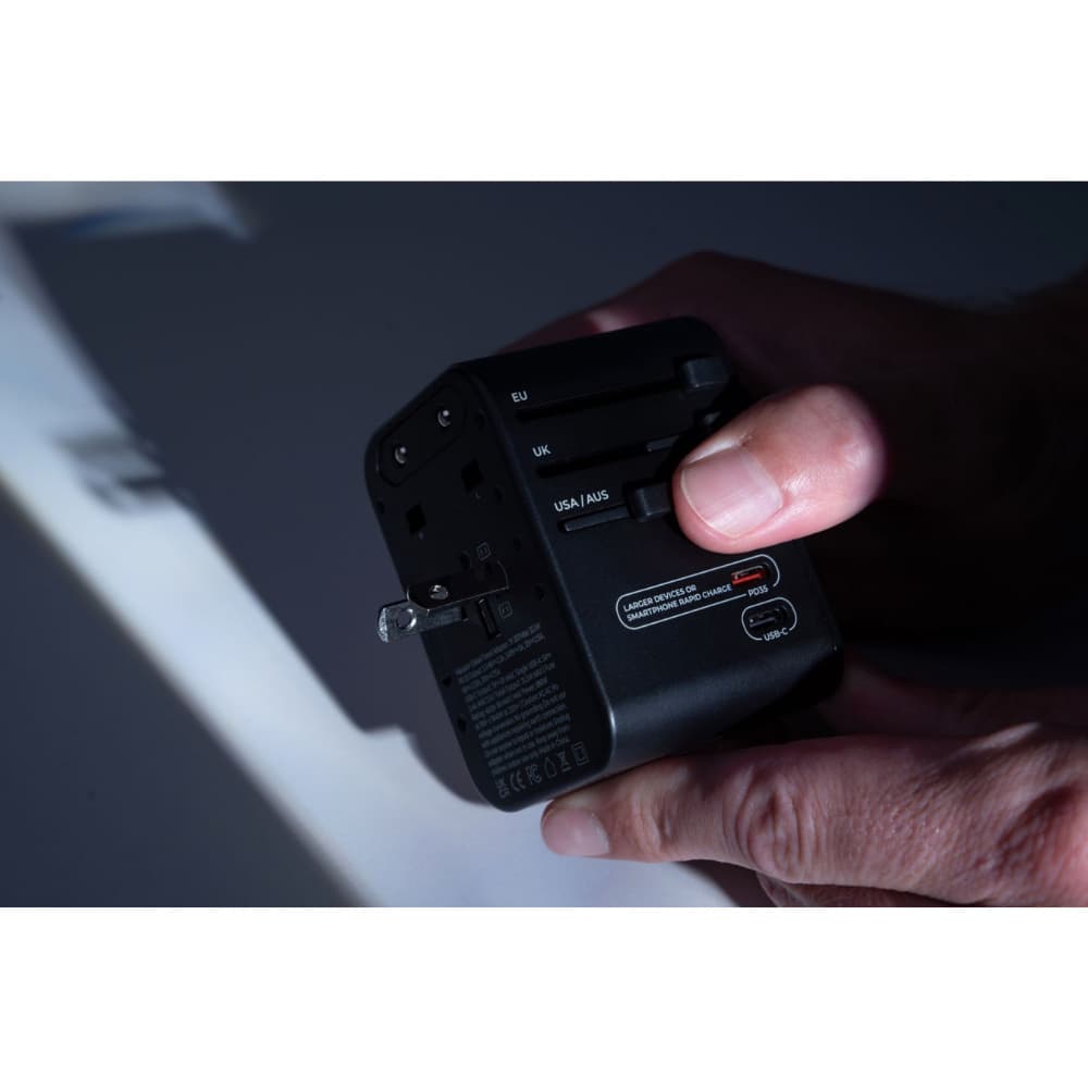 Global Travel Adapter Black, view: 6
