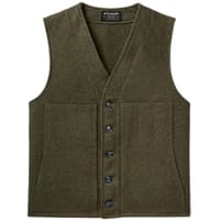 Mackinaw Wool Vest Forest Green - view: 0