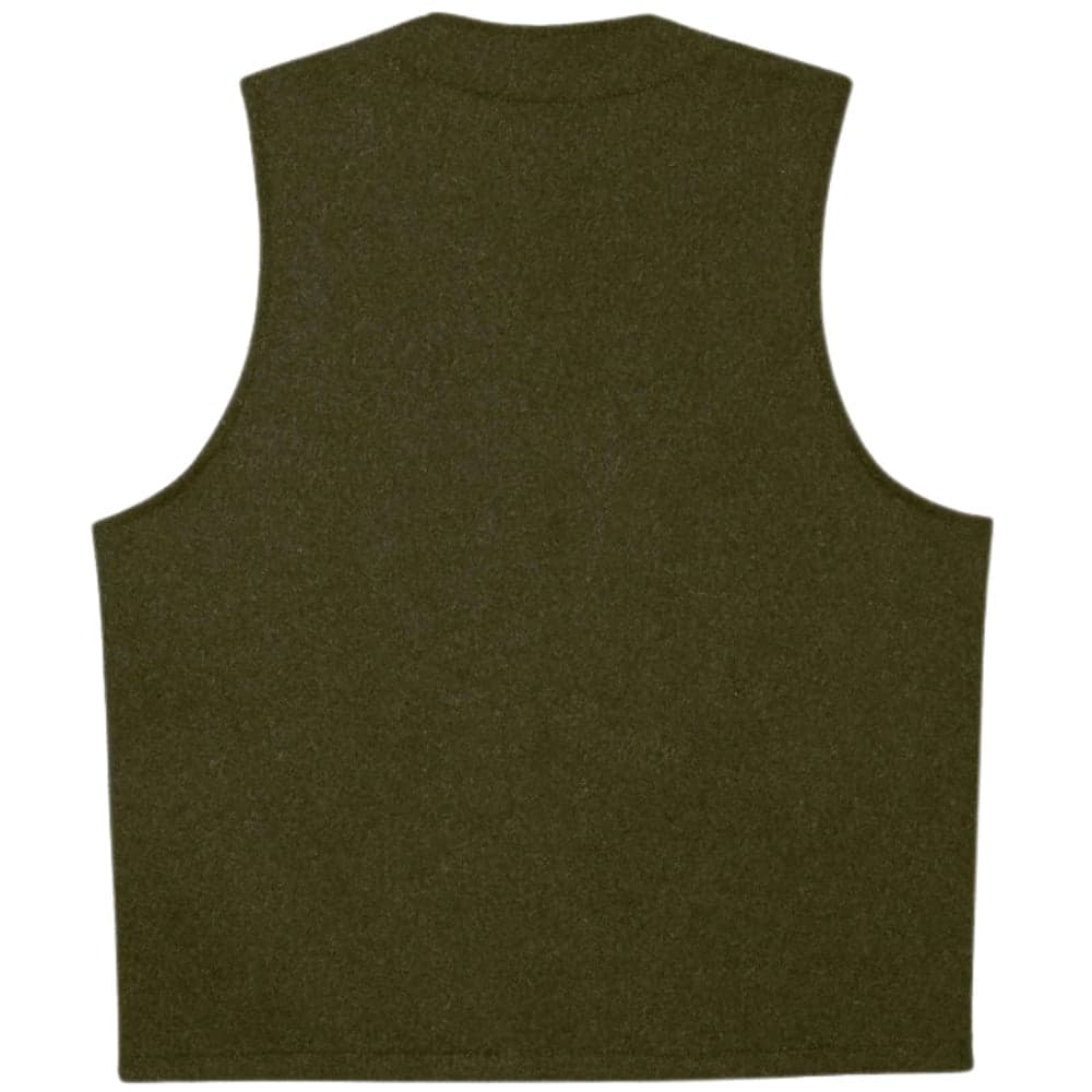 Mackinaw Wool Vest Forest Green, view: 1