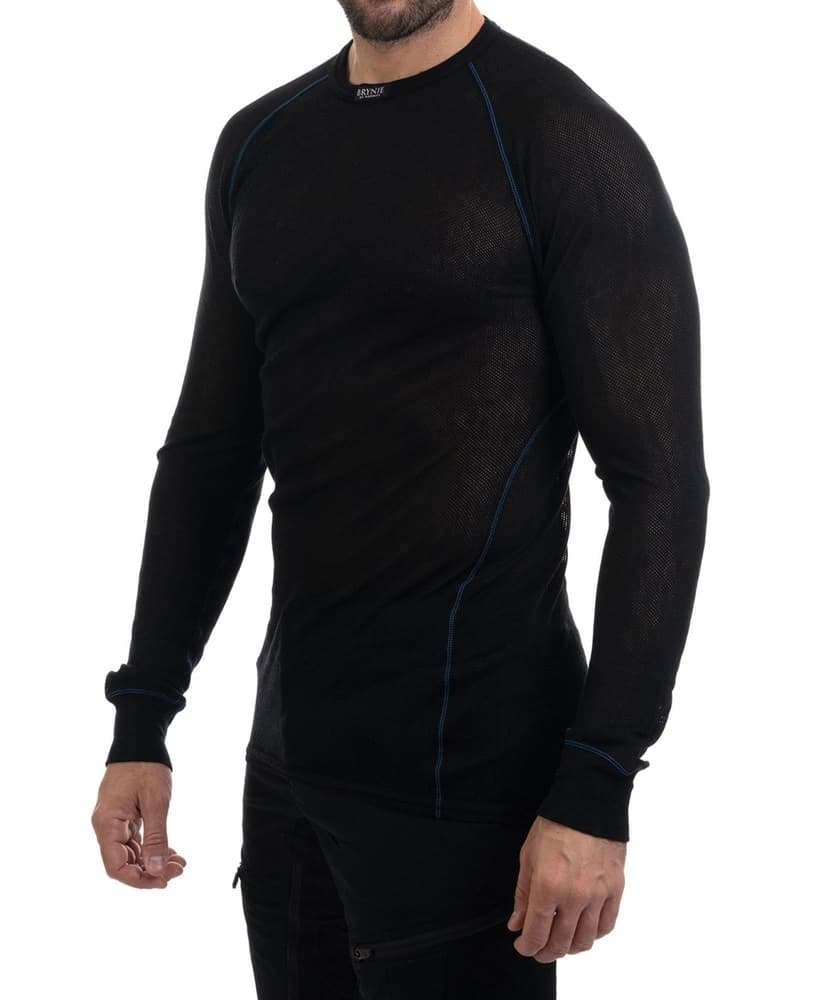 Wool Thermo Light Shirt Black, view: 1