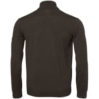 Aston Half Zip Merino Pullover Men Dark Green - view: 1