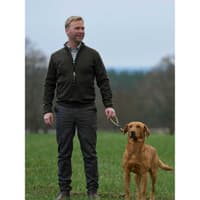 Aston Half Zip Merino Pullover Men Dark Green - view: 2