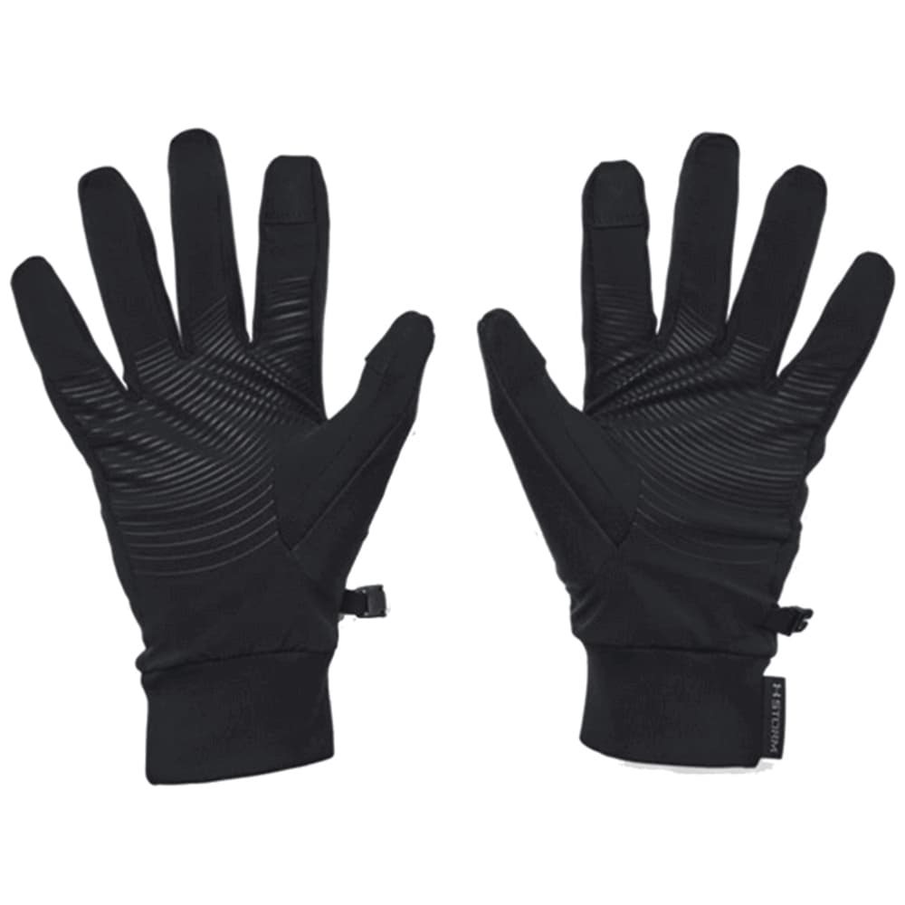 Storm Fleece Run Gloves Black, view: 1