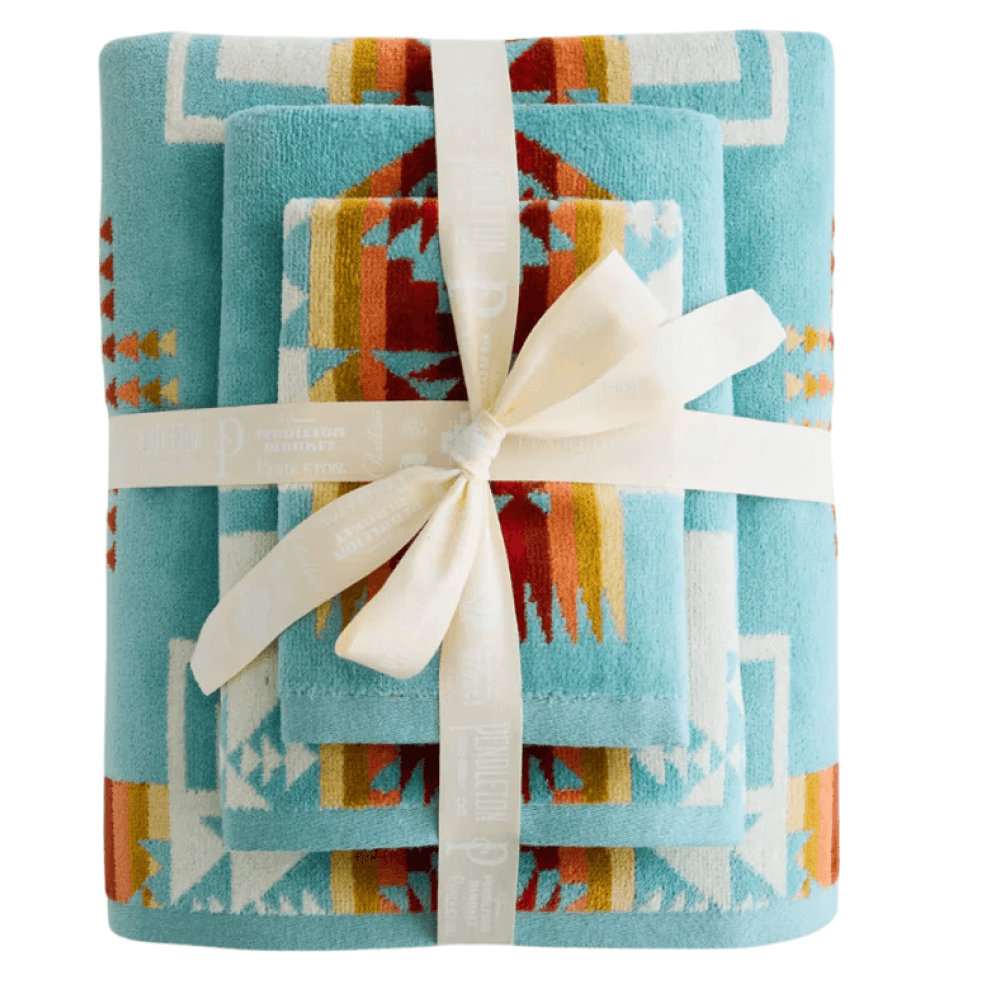 3 Piece Towel Set Aqua, view: 5
