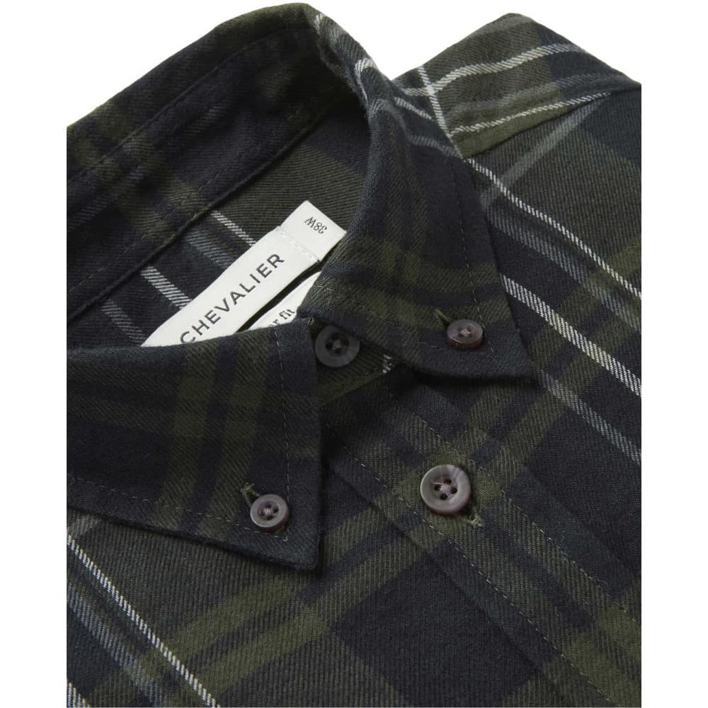 W's Heron Flannel Shirt October Green Checked, view: 1