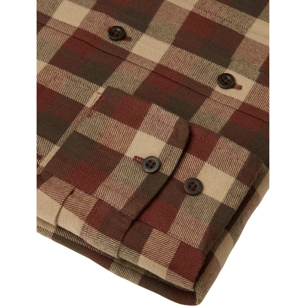 W's Heron Flannel Shirt Holly Green Checked, view: 2