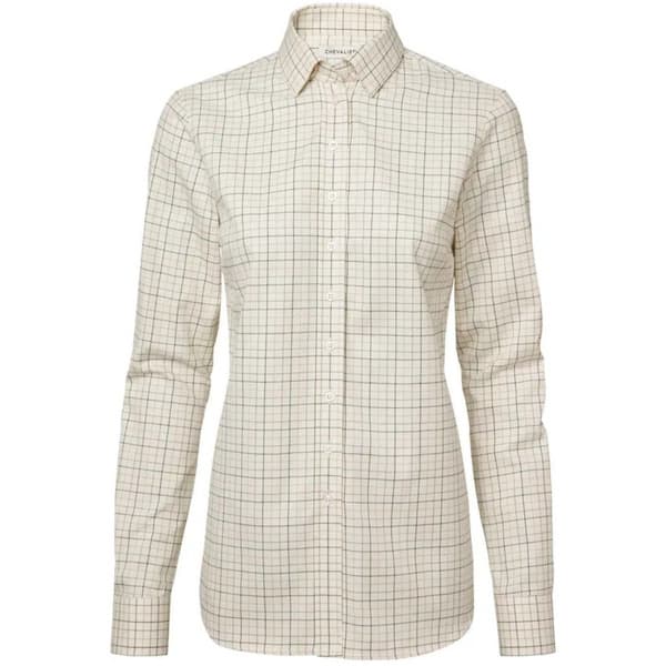 Chorley Shooting Fit Shirt Rifle Green Tattersall, view: 0