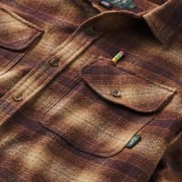 M's Cedar Mill Cotton Flannel Espresso Plaid - view: 3