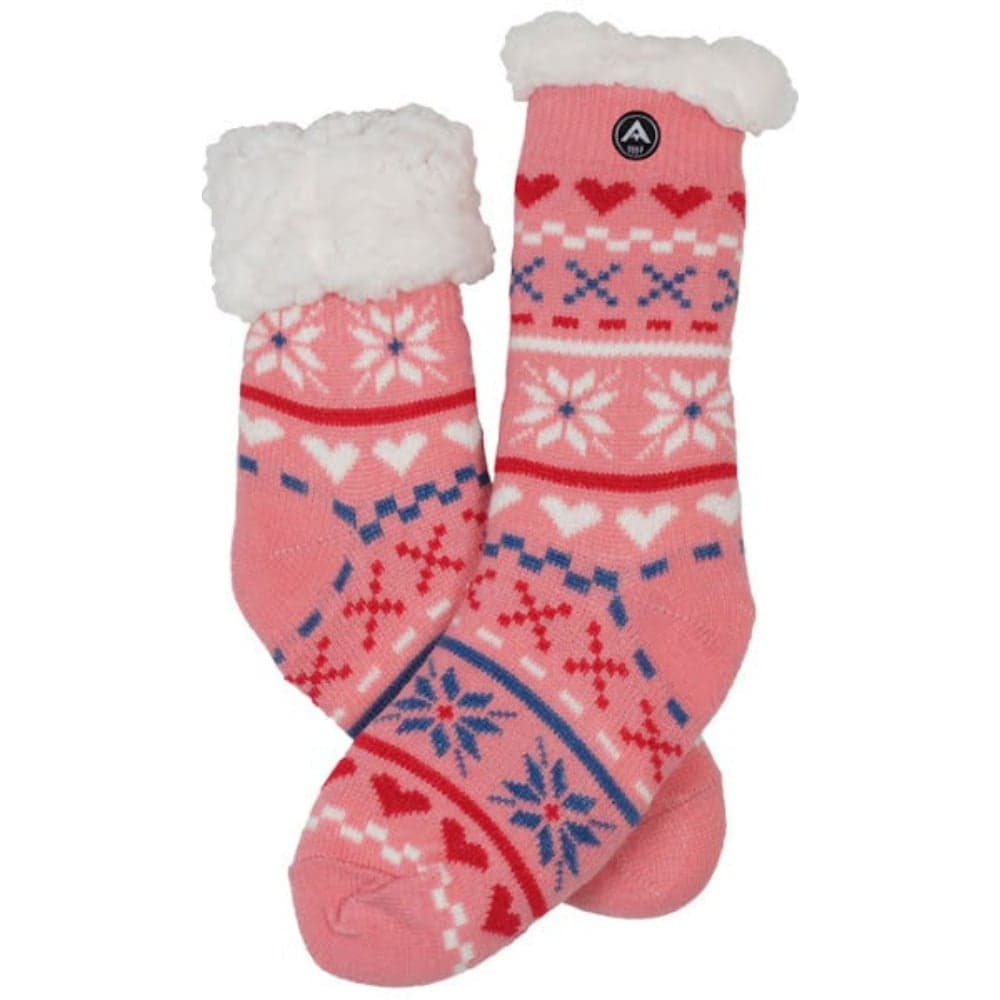 W's Heat Max Sock Heart Pink, view: 0