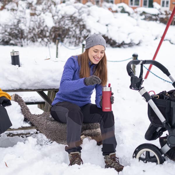 Slurken Vacuum Mug 0.4L Ox Red, view: 3
