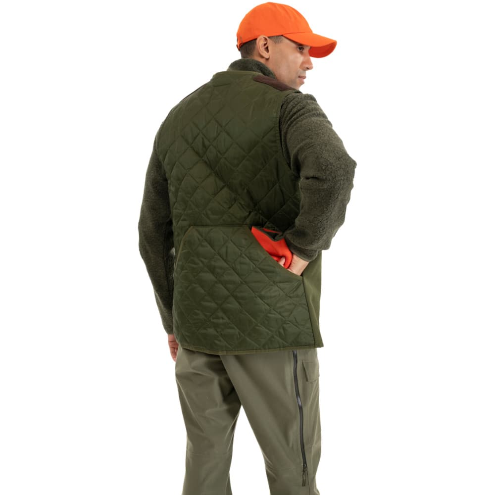 Drevsjø Insulated Vest Dark Olive Green, view: 2