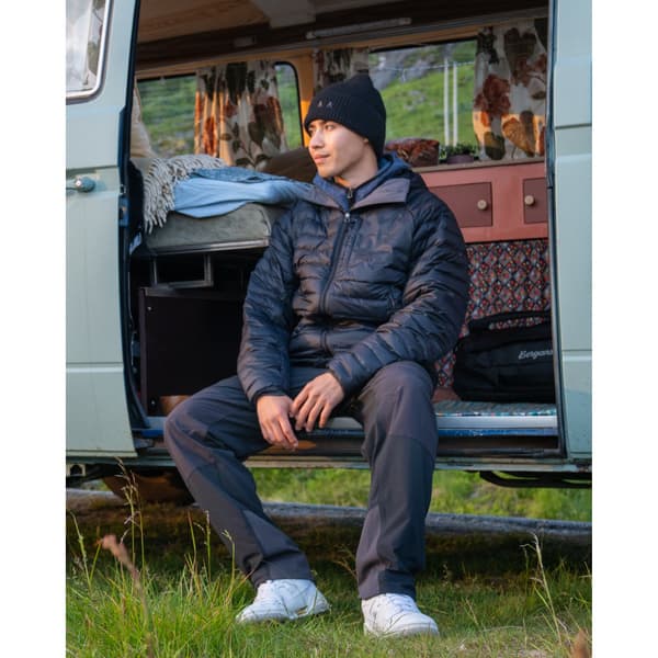 M's Vaagaa Light Down Jacket Hood Black, view: 7