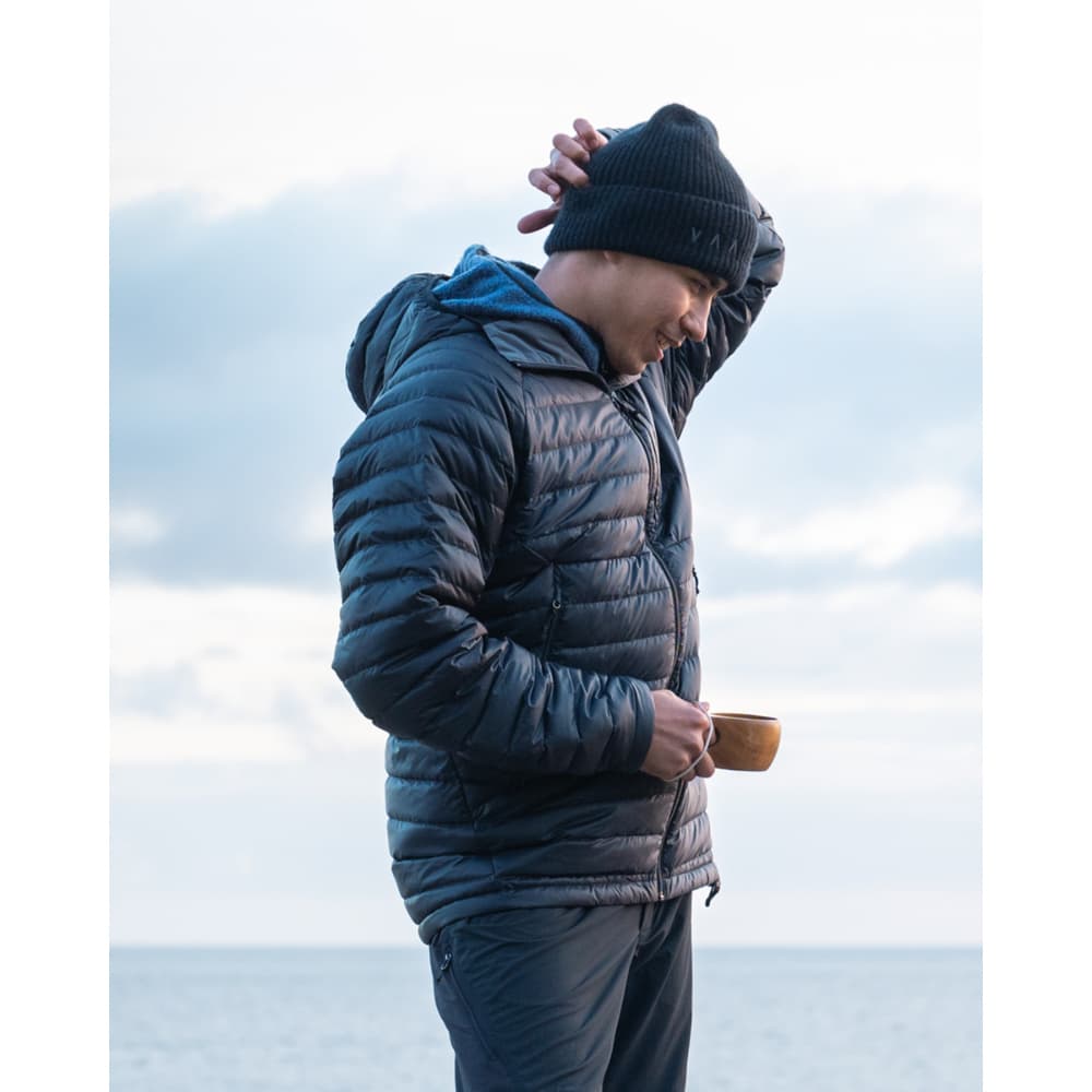 M's Vaagaa Light Down Jacket Hood Black, view: 6