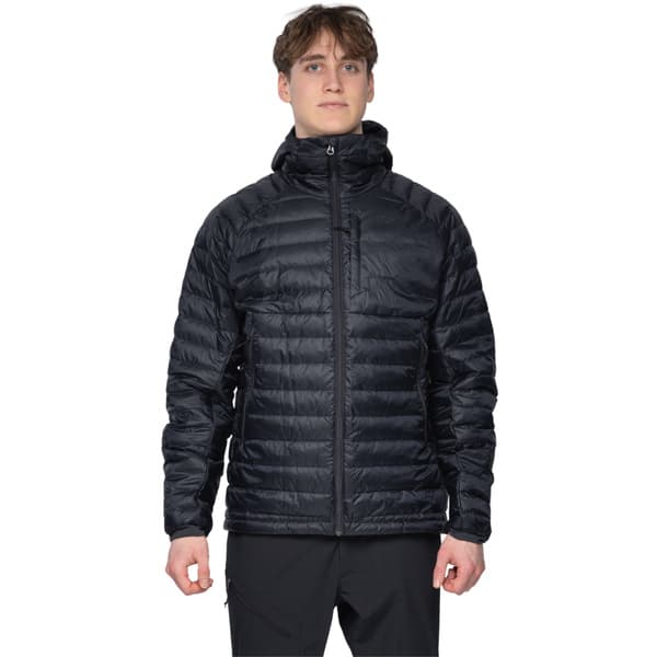M's Vaagaa Light Down Jacket Hood Black, view: 1