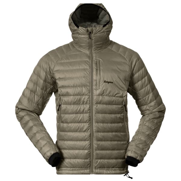 M's Vaagaa Light Down Jacket Hood Green Mud, view: 0