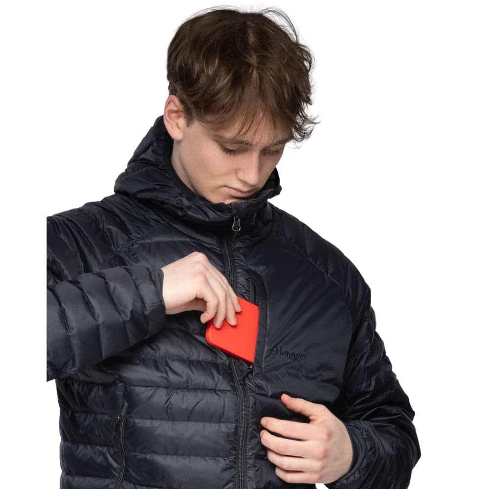 M's Vaagaa Light Down Jacket Hood Black, view: 5