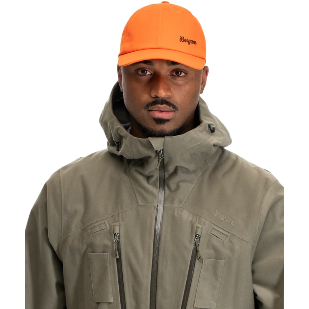 Hovet Strapback Cap Alert Orange, view: 1