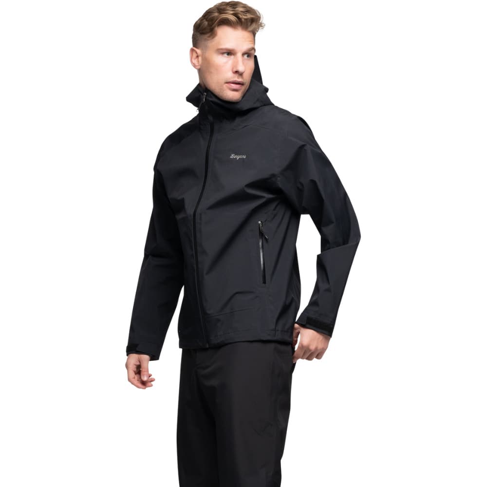 M's Essentials 3L Shell Jacket Black, view: 3