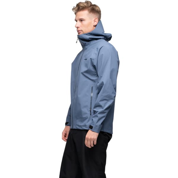 M's Essentials 3L Shell Jacket Granite Blue, view: 3