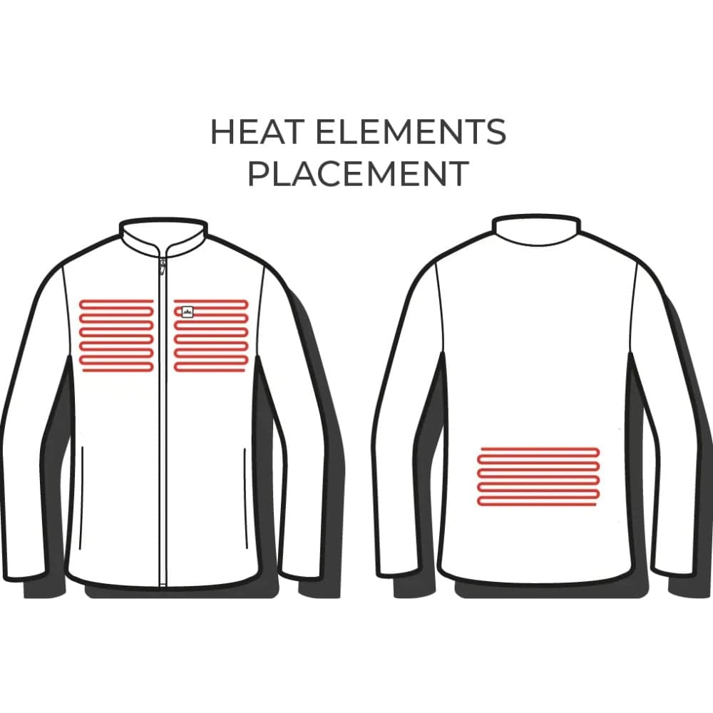 Heatx Heated Fleece Sweater Womens Black, view: 9