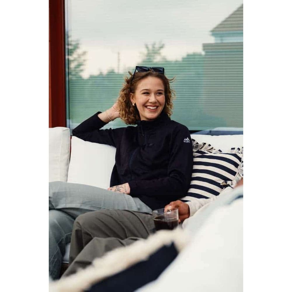 Heatx Heated Fleece Sweater Womens Black, view: 11